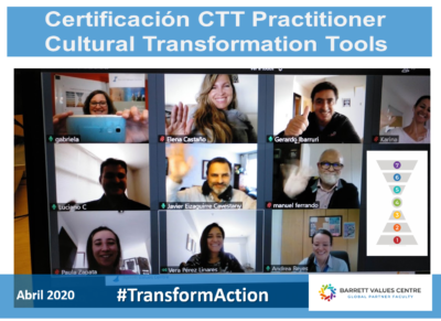 Más Certificados en Cultural Transformation Tools- Virtual Training